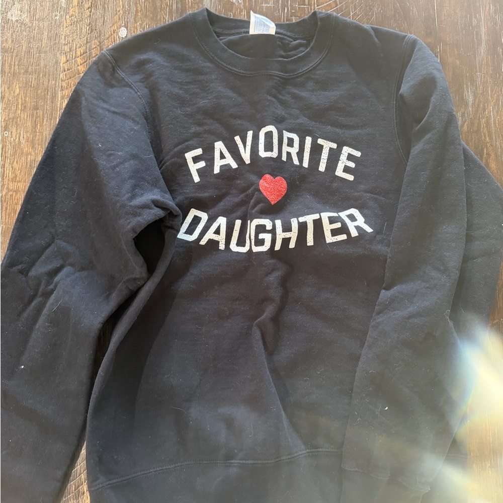 Fruit of the Loom Black Crewneck Sweatshirt